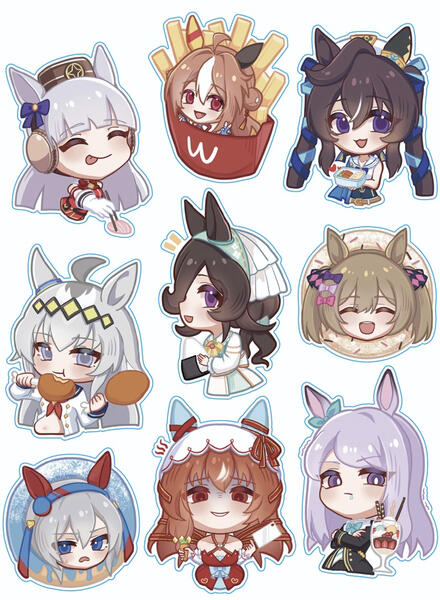 Uma Sticker Sheet
