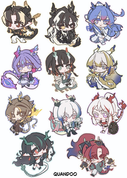 Arknights Sticker Sheet