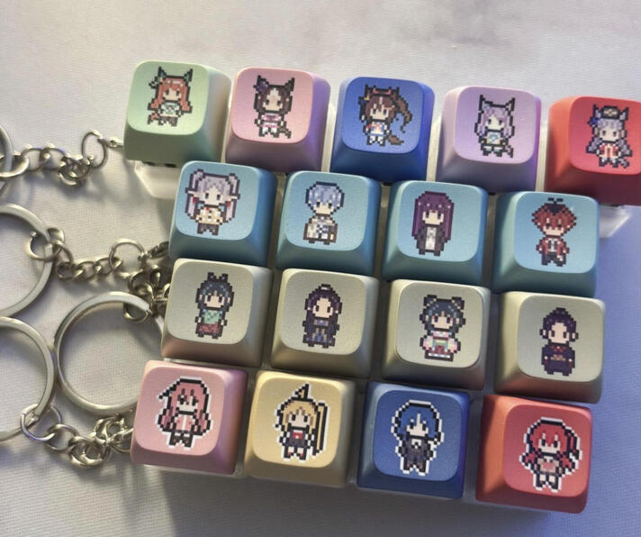 Misc Anime Keycaps